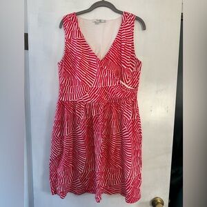 Boden Jersey Dress with wrap detail at the bust